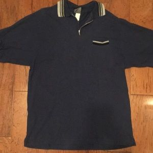 Royal blue polo shirt- Peak Sport- size XL